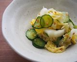 白菜あま〜い♪白菜・きゅうりの酢の物♪作り方3写真