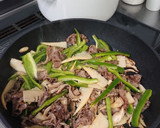 母から受け継いだ青椒肉絲風作り方4写真