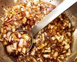 鶏モモ肉塩焼き☆魚焼グリル☆油淋鶏ソース作り方5写真