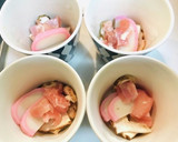 簡単その日に、白だし茶碗蒸し4人分作り方3写真