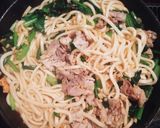 簡単☆めんつゆで作る焼きうどん作り方3写真