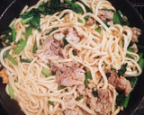 簡単☆めんつゆで作る焼きうどん作り方3写真