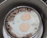 豚ひき肉の蒸し物(肉餅)作り方5写真