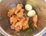 今晩のおかずは手羽元の甘辛煮に決まり♬作り方7写真