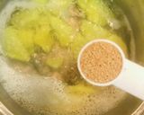 じゃがいもとワカメとキノコのお味噌汁作り方3写真