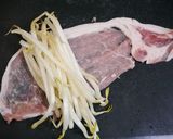 ダイエット！もやしの肉巻き☆鶏塩だし作り方1写真