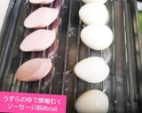 うず卵&のどぐろソーセージのぶぶあられ揚作り方1写真