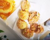 うず卵&のどぐろソーセージのぶぶあられ揚作り方13写真