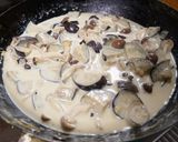 ヴィーガン仕様☆なすの濃厚クリームパスタ作り方5写真