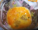 小ネギ塩卵液かけチーズはんぺん炒め♡作り方2写真
