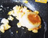 小ネギ塩卵液かけチーズはんぺん炒め♡作り方4写真