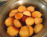 【新潟料理】イカと里芋の煮付け作り方5写真