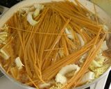 豚肉と白菜のにんにくしょう油パスタ作り方5写真