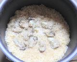 すりごまが隠し味、ふっくらカキご飯作り方4写真