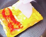 バターが香る♫ ハムエッグチーズトースト作り方5写真
