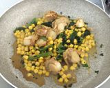 ホタテとコーンのバター醤油煮!(^^)!作り方2写真