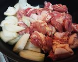 簡単☆鶏のカレー味噌焼き作り方1写真