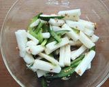 長芋・きゅうりの酢の物♪シャキツル食感♪作り方4写真