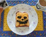 ハロウィン❗目玉の親父のウェーブトースト作り方7写真