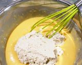 ヘルシー！豆腐と黒ゴマのシフォンケーキ作り方5写真