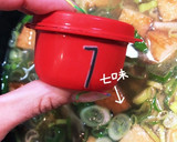 きのことかまぼこのスープ作り方15写真