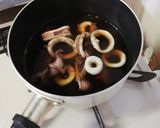 とろとろ柔らかなイカと里芋の煮物作り方4写真