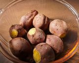 レンジで簡単、さつま芋の蒸し方作り方4写真