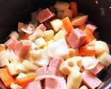 電気圧力鍋で作る根菜腸活ミネストローネ作り方2写真