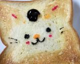 ベイスターズ応援『キャラトースト』作り方2写真