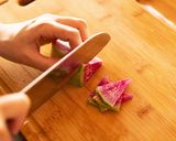 妊婦飯♪ひよこ豆のパンケーキプレート②作り方1写真