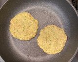 納豆お好み焼き　離乳食後期〜完了期作り方3写真