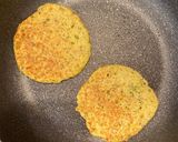 納豆お好み焼き　離乳食後期〜完了期作り方4写真