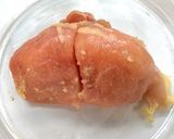 簡単♬しっとり鶏むね肉でバンバンジー★作り方1写真