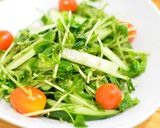 食欲そそる♬豆苗ときゅうりのうま塩サラダ作り方4写真