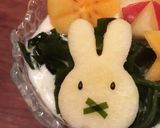 りんご型抜き＊うさこちゃん作り方3写真