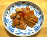 鳥もも肉と長芋の煮物◎鍋ひとつで簡単作り方4写真