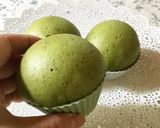 忙しい朝でも。簡単抹茶蒸しパン♪作り方8写真
