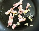 小松菜のペペロンチーノ風作り方2写真