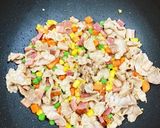 ☆高菜の混ぜ込みチャーハン☆〜時短〜作り方2写真
