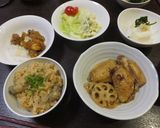 カキご飯作り方5写真