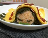 お眠り中、禰豆子のオムライス作り方9写真