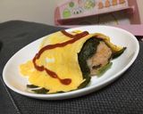 お眠り中、禰豆子のオムライス作り方10写真