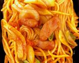 鉄板ナポリタン☆名古屋風☆喫茶店風作り方8写真