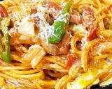 鉄板ナポリタン☆名古屋風☆喫茶店風作り方10写真