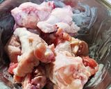 お好み焼き粉で作るフライドチキン作り方2写真