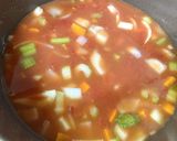 (減塩)ふくしま野菜のミネストローネ作り方3写真