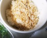 簡単いわしふりかけ卵かけご飯(ポン酢編)作り方1写真