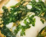 鍋の素&鶏肉と水菜の豆乳&餅うどん鍋作り方4写真