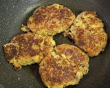 サツマイモとリンゴのハンバーグ？作り方9写真