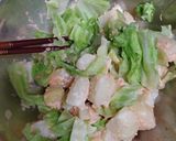 じゃがいも　キャベツの明太マヨネーズあえ作り方4写真
